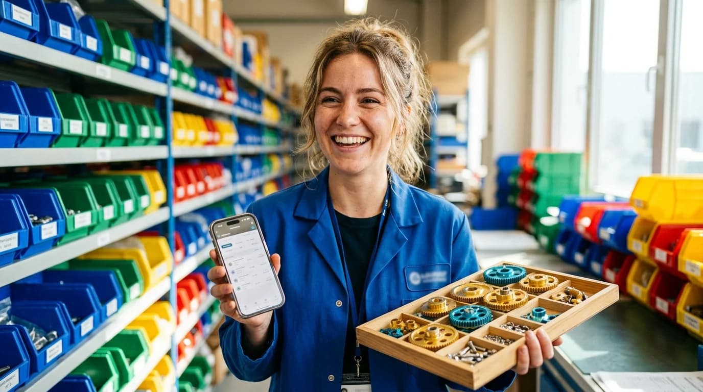 Idealogic guide to how manufacturing inventory software tracks raw, WIP, and finished goods